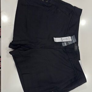 White House Black Market High Waist Black Shorts